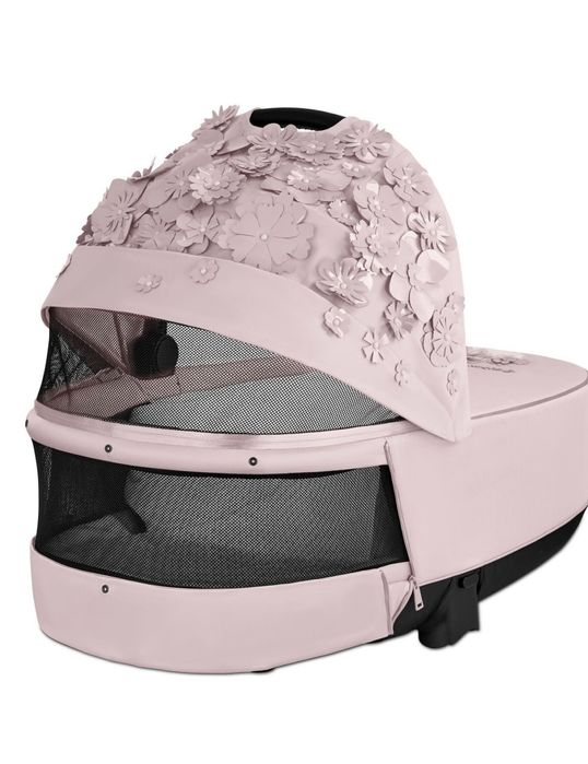 Кош за новородено Cybex Priam 4 /e-PRIAM Simply flower pink