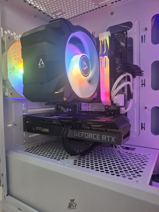 Геймърски компютър ryzen 5 5500 | RTX 3060 TI | 16 gb RAM