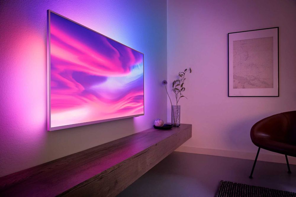 Televizor 4K LED Smart Android Philips, 126 cm, Ambilight