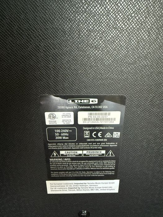 Комбо усилитель для гитары