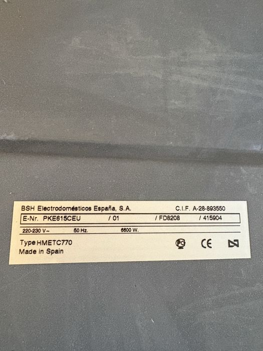 Plita electrica Bosch