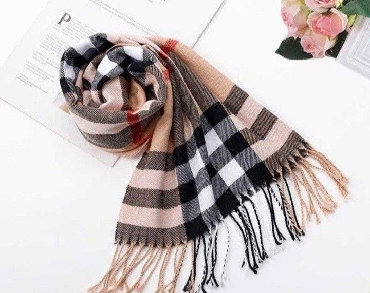 Esarfe cu doua fețe,diverse nuanțe, saculet, etichetă