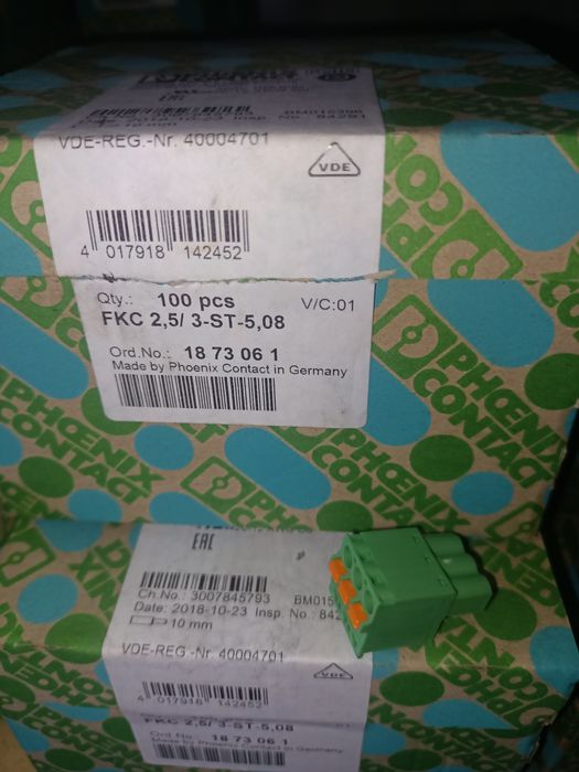 Cleme contactoare phoenix