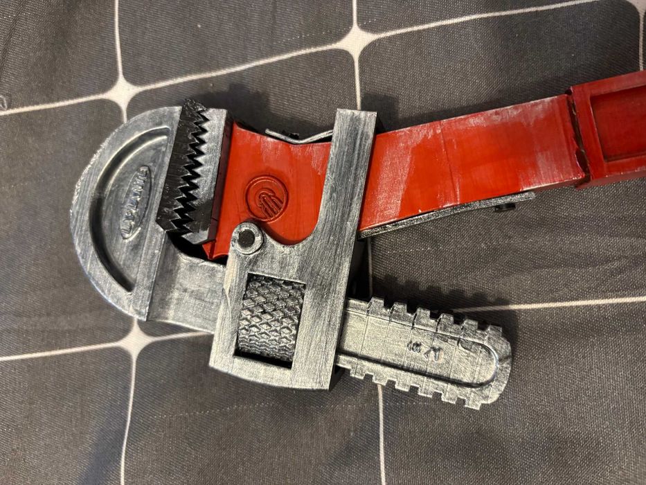 Bioshock Rapture Wrench melee weapon toy for cosplay cheie franceza