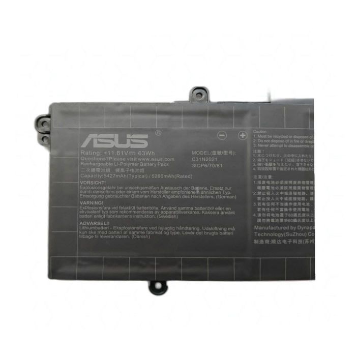 Baterie Laptop, Asus, ZenBook 14 Flip, 11.61V, 5260mAh, 63Wh,sigilat