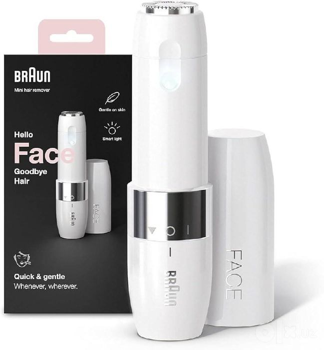 Прибор для удаления волос Braun Mini hair remover FS1000, белый