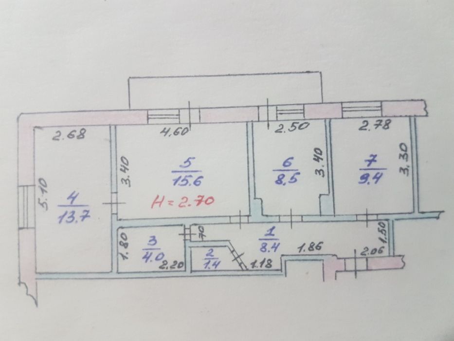 Продам 3х комнатную квартиру