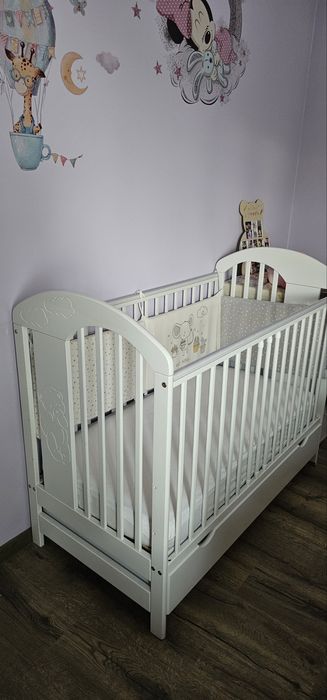 Неизползвано Бебешко легло TYMON с матрак PIERRE CARDIN MAGNIFLEX