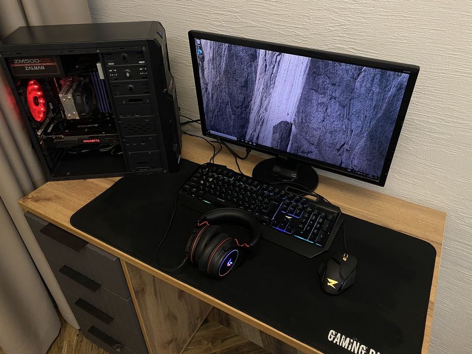 Игровой компьютер GTX 1080 8 ГБ + i5 + 16gb ram + монитор и переферия