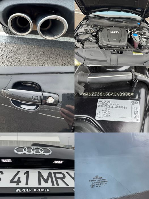 Audi A4 2014 Euro 5