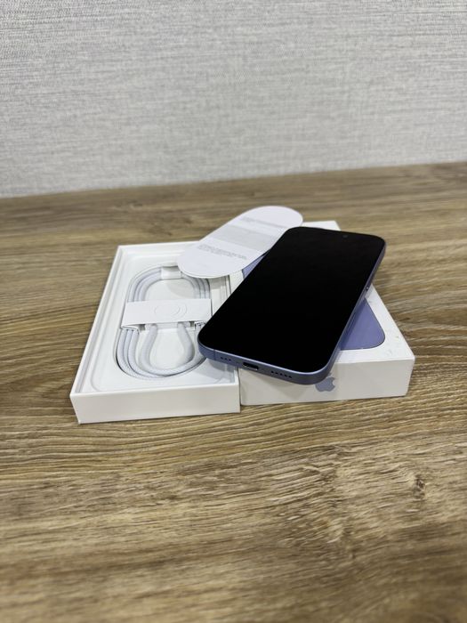Продам Как Новый Iphone-17 Purple 256gb батарейка 100% 88 цыклов!