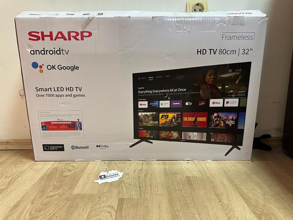 Vand tv android Sharp 80cm