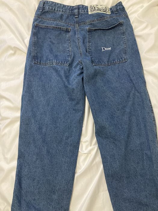 Джинсы Dime темно-синие