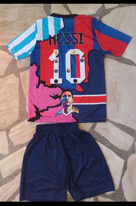 MESSI 10 CR7  детско юношески футболни екипи Колекционерски