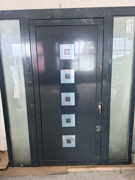 Ușă aluminiu premium – Profil Cortizo – 1905 x 2260 mm