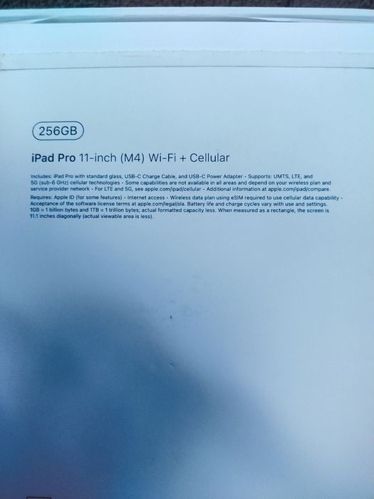 iPad Pro 11-inch (M4) Wi-Fi + Cellular