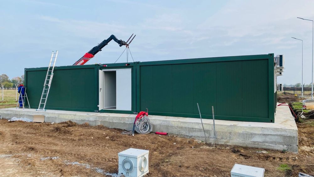 Containere modular ansamblu de containere 40mp 100mp casa modulara