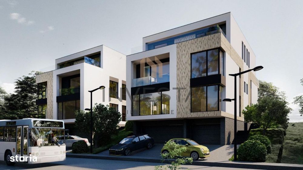 Ap 4 camere  in imobil tip vila, 121.74 mp utili + terasa 28 mp!