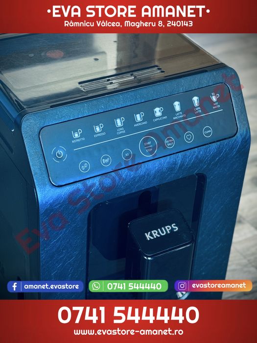 Espressor Automat KRUPS Evidence Eco-Design 1450W 15bar 8 retete