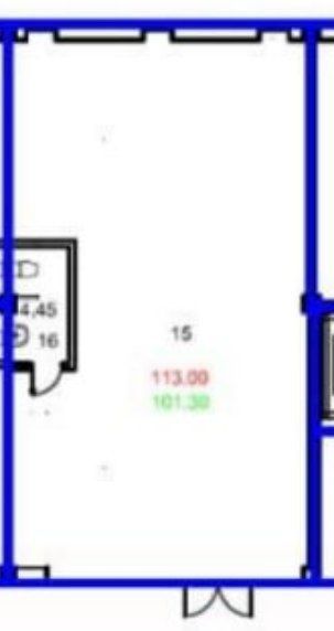 Продается коммерческое помещение, вдоль первой линии, улицы Махтумкули