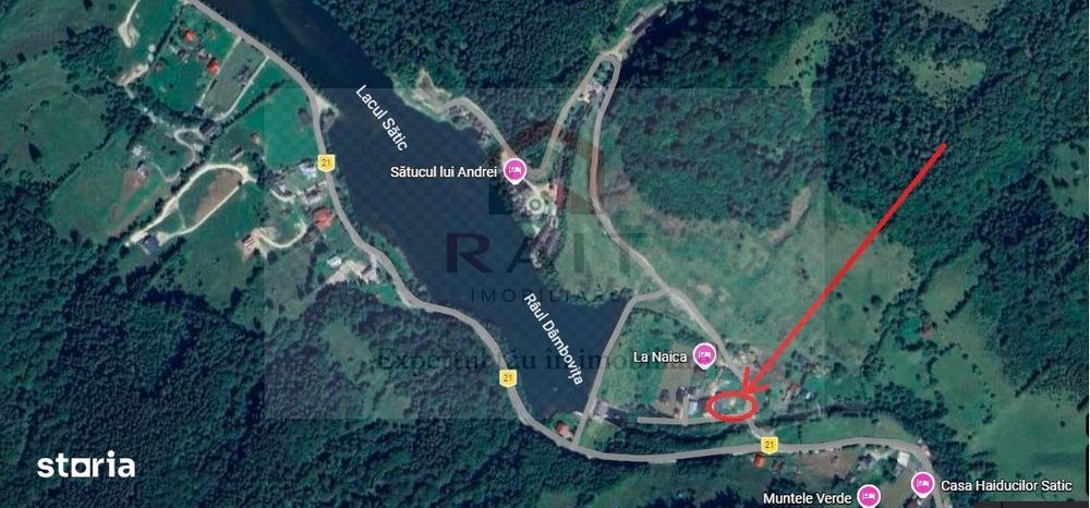 Casă individuală 5 camere de vânzare Rucăr Săticu de Jos Argeș