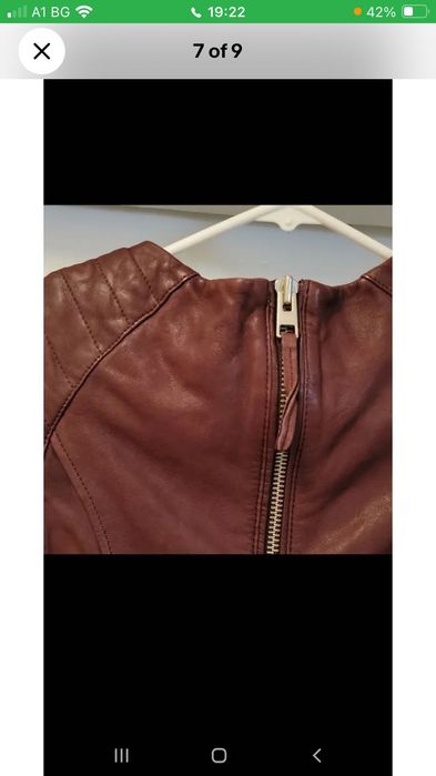 Кожена рокля-All Saints-XXS