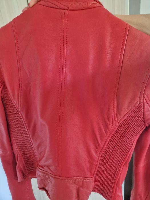 Дамско яке от естествена кожа Zara s
