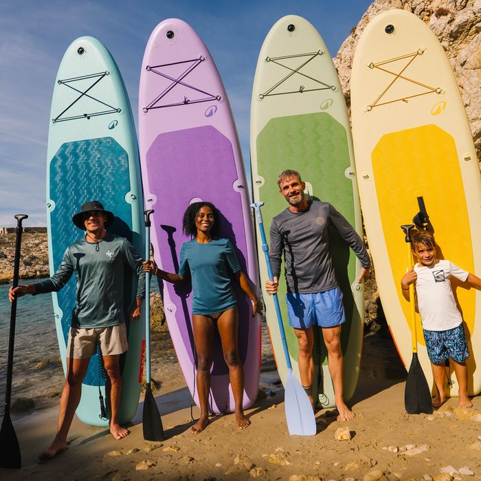 Set stand up paddle gonflabil 10'6, - produs resigilat Decathlon