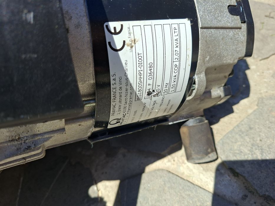 Generator monofazat Honda.2.07 kva(1.65kw)