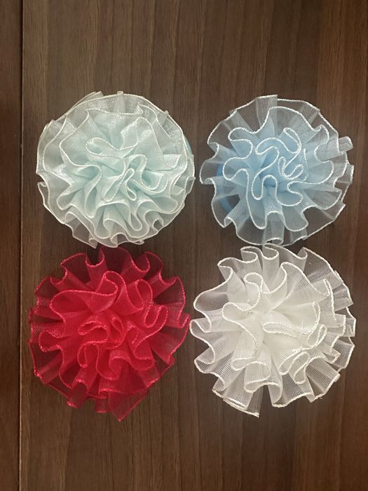 Детска червена рокля+подарък диадема+ластик