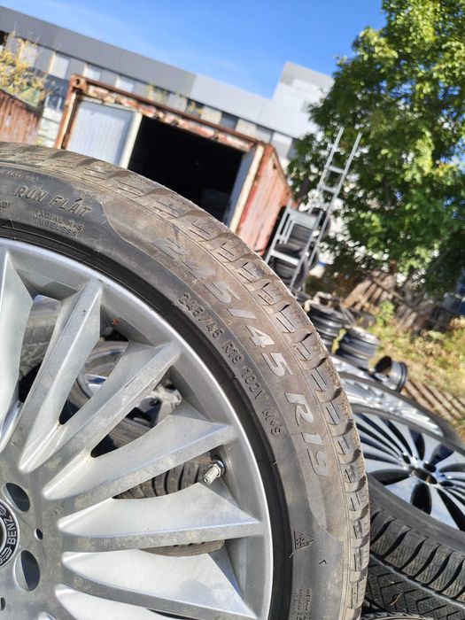 Jante Mercedes S Class W222 C217 Anvelope iarna noi Pirelli 245 45 R19
