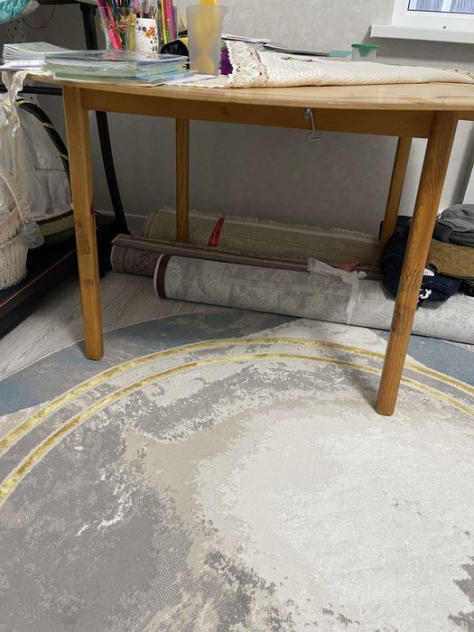 Казахский стол круглый