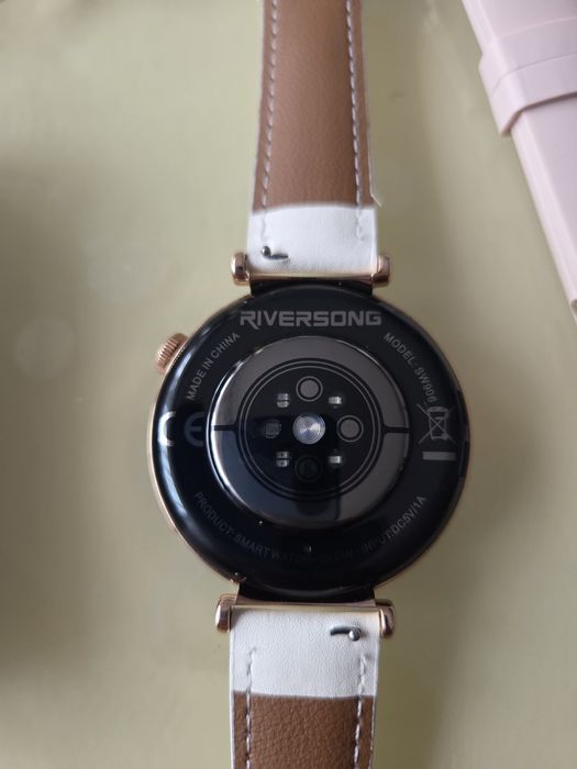 Smartwatch Riversong GLOW, 1,32", rosegold, doua bratari