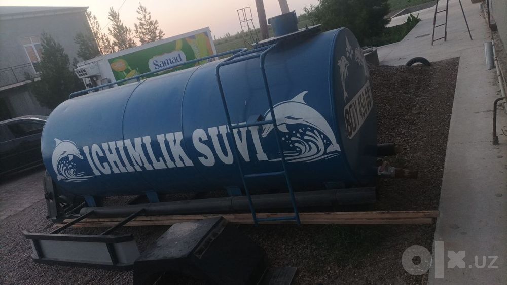 Sisterna 5300litr isuzuga tayyorlangan kamplekt hamma narsasi bor
