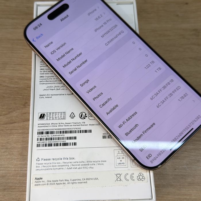 iPhone 16 Pro 1TB 89%