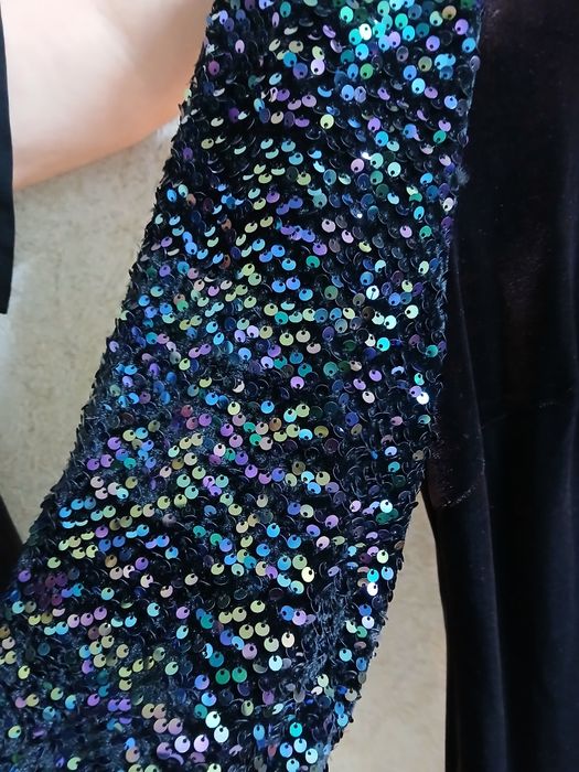 Вечернее платье ,велюр