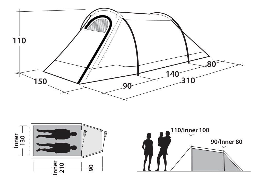 Палатка Outwell Earth 2