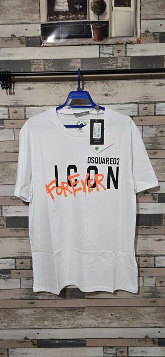Dsquared2 L/XL-мъжка оригинална тениска (х-625)