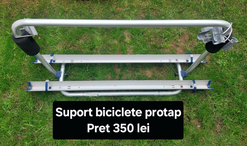 Suport 2 biciclete potrivite pentru protap sau spate rulota/autorulota