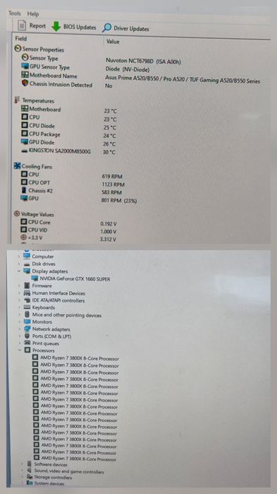 vand calculator Gaming-jocuri Ryzen 7 3800zx.15 Gb.GTX  6 Gb.Ssd 500