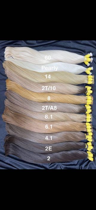 Руска необработвана естествена коса