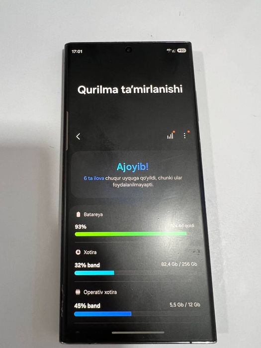Samsung s23ultra 12/256
