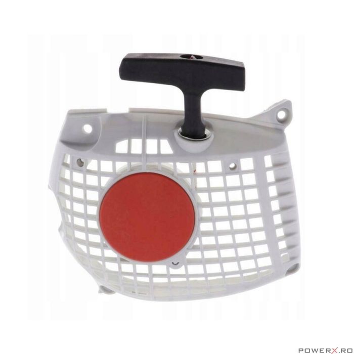 Capac pornire motofierastrau, demaror complet drujba Stihl MS 271,