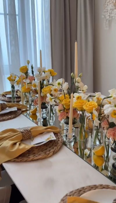 Оформление столов на мероприятия