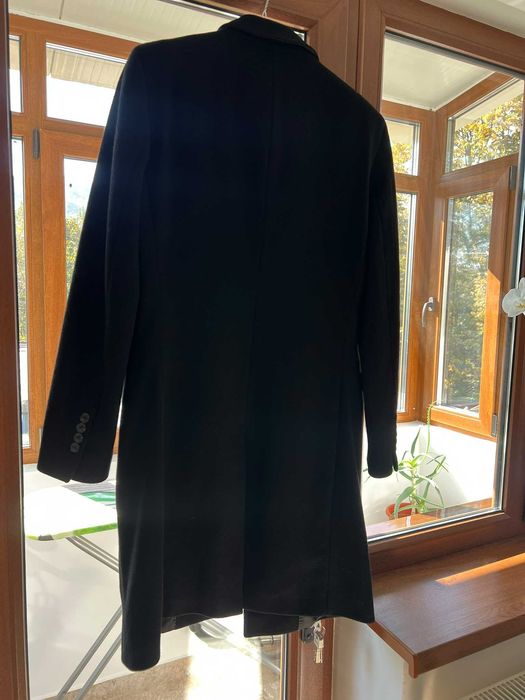 Palton Zara, culoarea negru, marimea M