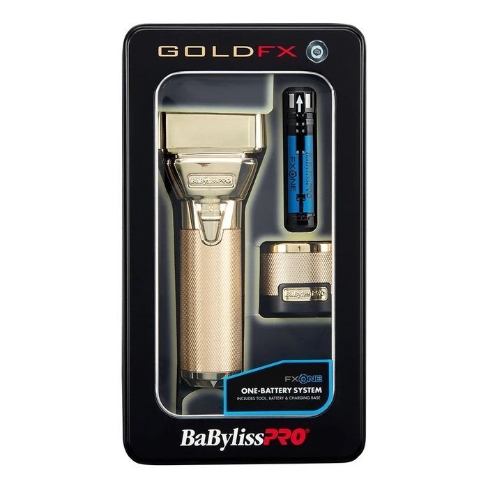 BabylissPro FXONE All Metal Double Foil – Златен Шейвър