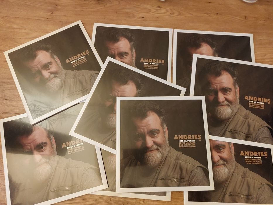 Alexandru Andries Vinyl Andries iese la pensie vinil Disc Dublu Nou