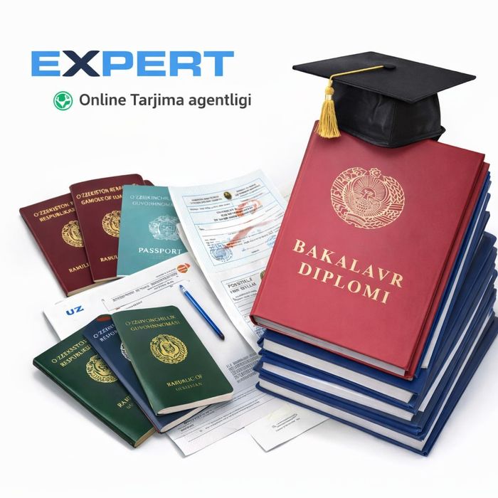 Tarjima, Notarial va Rasmiy  Apostil  xizmati — barchasi 1 joyda