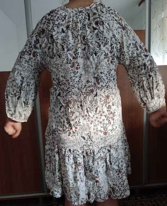 Rochie Mango, imprimeu floral, noua fara eticheta, L(42)