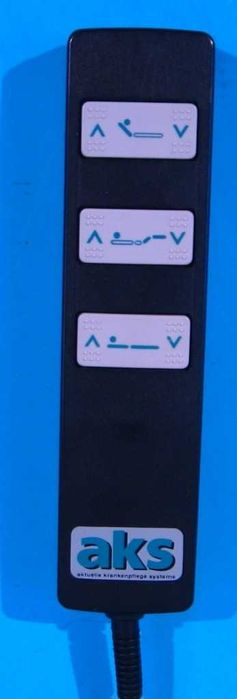 Pat medical electric pentru ingrijire pacienti cu trei sectiuni Aks